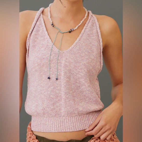 💗 NWOT Pilcro Painted Walls Twisted Tank - Picture 2 of 12